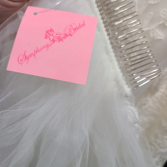 Wedding Dress NWT Size 10 Ivory - Picture 8 of 9